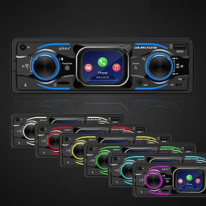 Автомагнитола Eplutus CA316 (1 Din с LED дисплеем Eplutus CA305, 45Wx4, 1xUSB,1хType-C, AUX, Bluetooth 5.0)