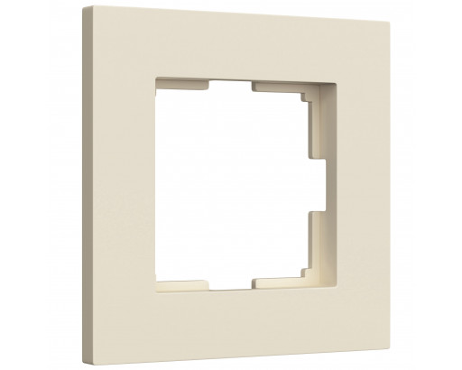 WERKEL Рамка Slab (Айвори матовый) на 1 пост    W0012962