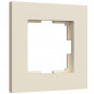 WERKEL Рамка Slab (Айвори матовый) на 1 пост    W0012962