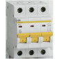 Автоматический выключатель IEK  3/50А      (ВА47-29 4.5кА х-ка С)