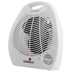 Тепловентилятор Demmax DMX-FH01-C01, 2kW, 2реж., ручка белый 0741