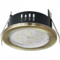 Точ. свет. Ecola GX53-H9 св-к IP65 Черненая бронза 98x55 FN5365ECB
