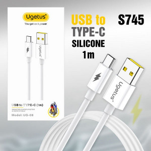 Кабель USB - Type-C Ugetus UG08 Силиконовый (1 м)
