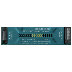 Блок питания для светодиодной ленты 12V IP20 150W (12.55A) открытый (194х50х25) DS-150-12 (HC) Mlian