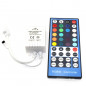 Контроллер для RGBW лент 12V с IR ДУ 40 кнопок  (4х2A) 8A, 96W  DC5-24V       (Я)