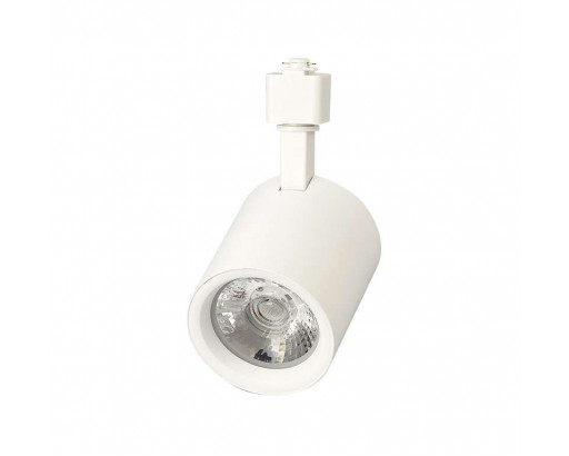Светильник светодиодный трековый для однофазного шинопровода Jazzway PTR 0525 25w 4000K 24° WH (белый) IP40