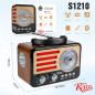 Радиоприёмник deespi РЕТРО RE-01R (Bluetooth, USB, microSD, AUX)