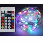 Умная USB гирлянда нить RGB 20м, IP67, Bluetooth, пульт, 200LED, 210 режимов, 16млн цветов