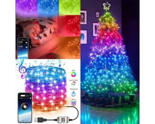 Гирлянда УЛИЧНАЯ Нить Smartled (10 метров, RGB, питание от USB, 100LED)